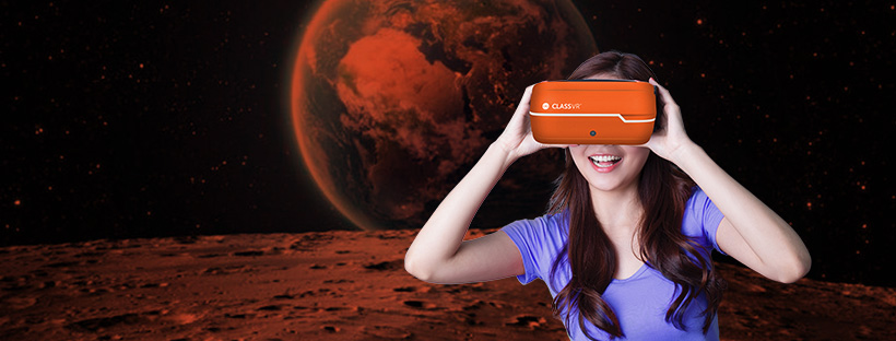 Met ClassVr naar Mars